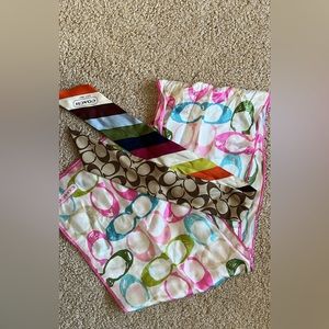 Coach scarfs